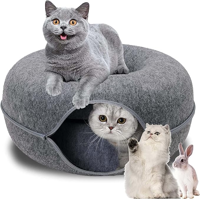 Cat tunnel bed-Donut shape