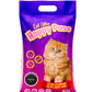 Happy Puss clumping cat litter 10L classic scent, low dust formula with strong odor control, fast clumping performance, and hygienic daily cat litter solution with free UAE delivery