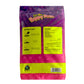 Happy Puss clumping cat litter 20L back side view packaging showing product details, low dust formula, strong odor control, fast clumping performance, and free UAE delivery