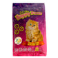 Happy Puss clumping cat litter 20L lemon scent, low dust formula with strong odor control, fast clumping performance, and hygienic cat litter solution with fresh fragrance and free UAE delivery