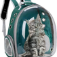 Transparent Pet Carrier Backpack-Space capsule design