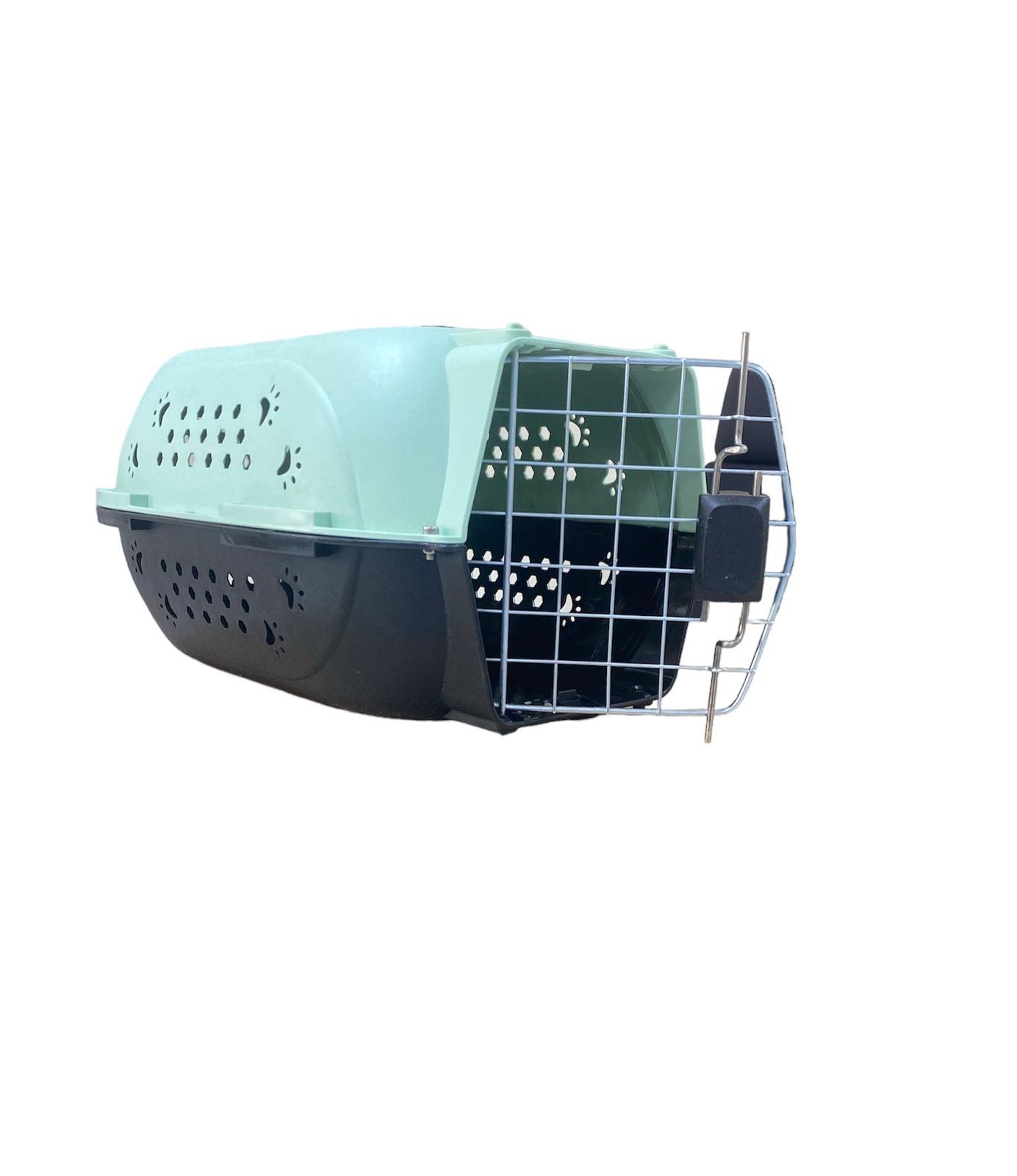 Pet carrier, travel crate for cats and small dogs.