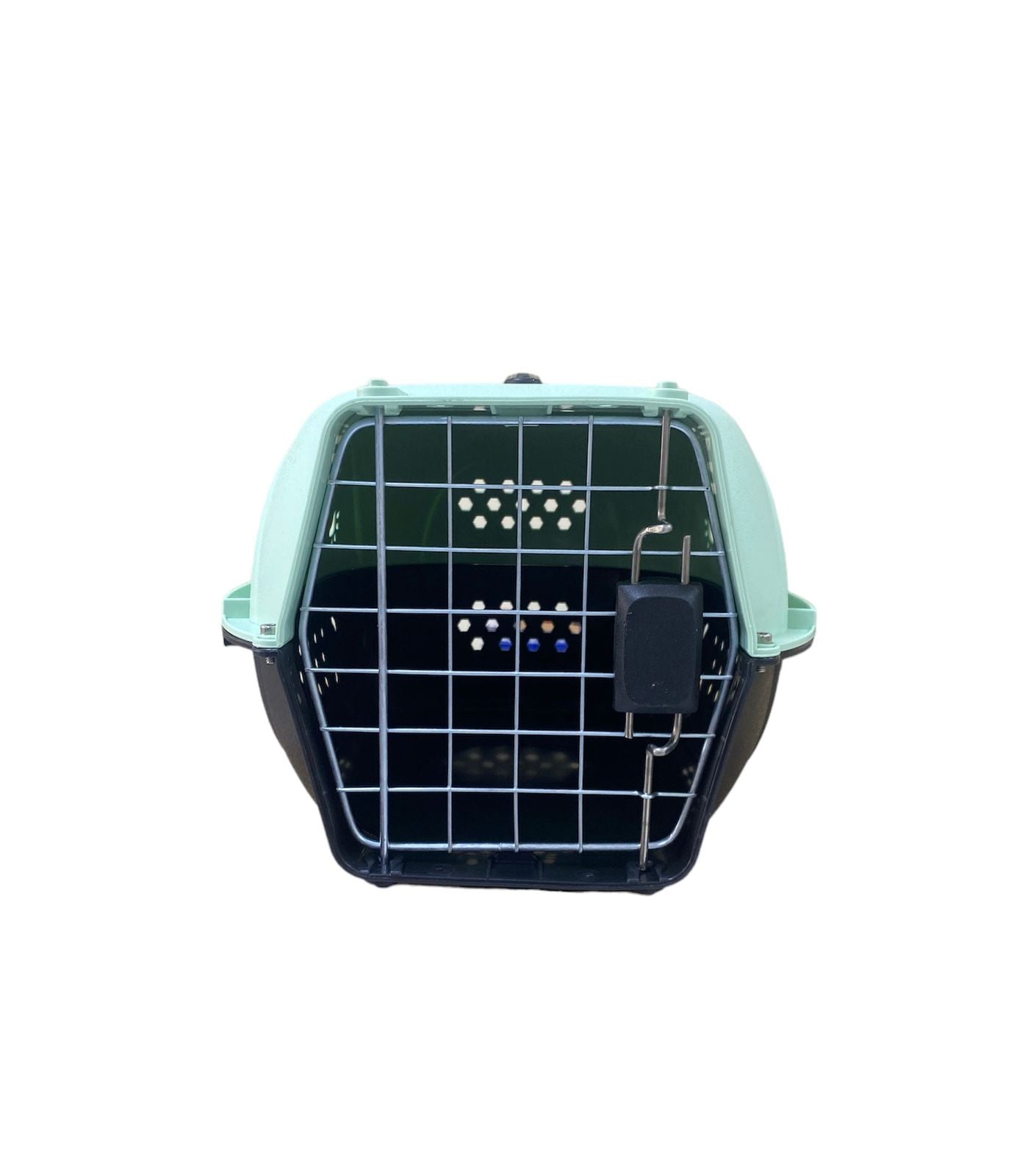 Pet carrier, travel crate for cats and small dogs.