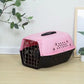 Pet carrier, travel crate for cats and small dogs.