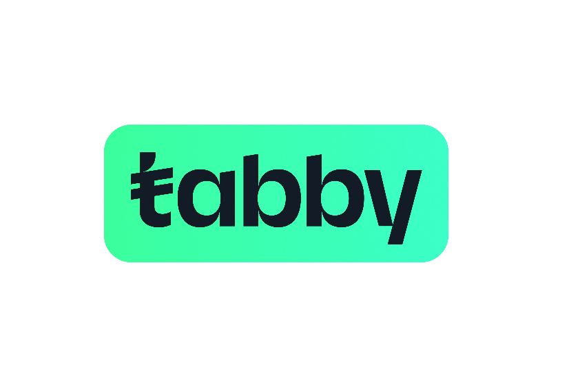 Tabby partner logo showing buy now pay later option in UAE, flexible installment payment available for Happy Puss cat litter purchases