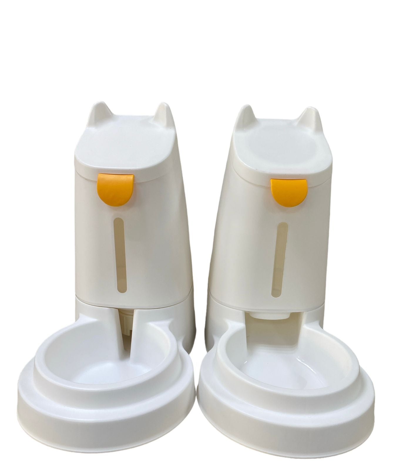 pet feeder and Water Dispenser 2-in 1-feed gravity type